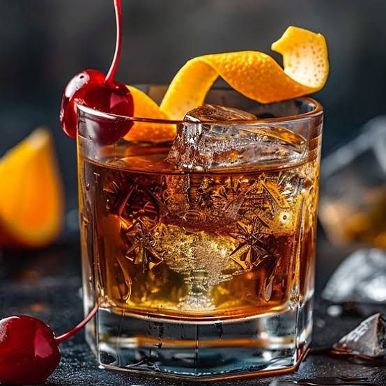 Stirred Amberjack Old Fashioned