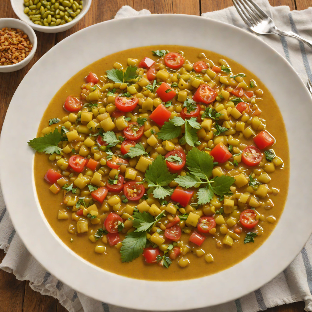Split Pea Misir Wot with Berbere and Tomato
