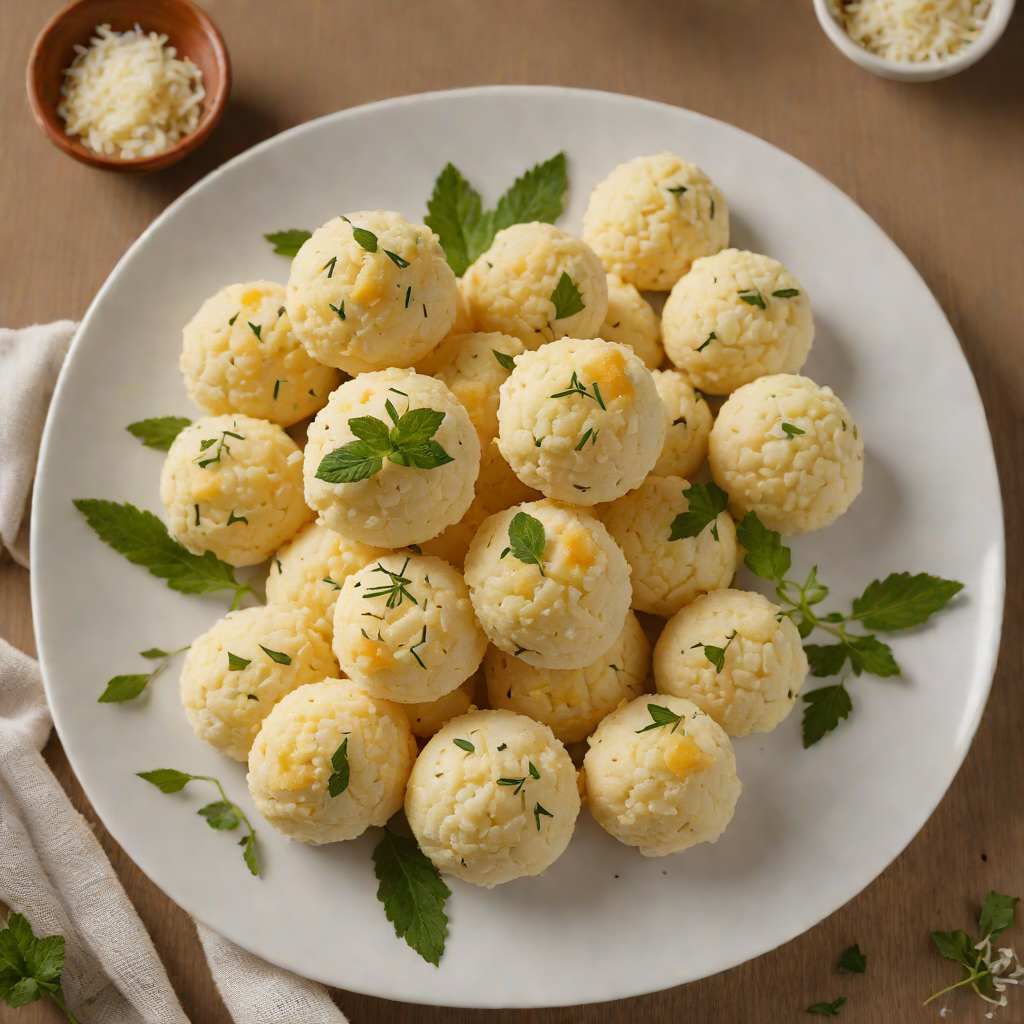 Pão de Queijo with Cassava Flour and Parmesan