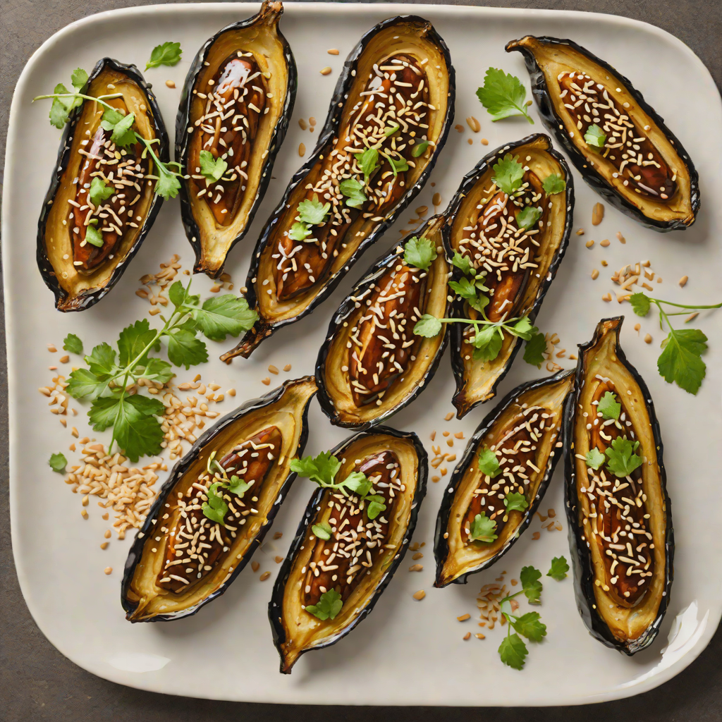 Sheet Pan Miso-Glazed Eggplant with Toasted Sesame