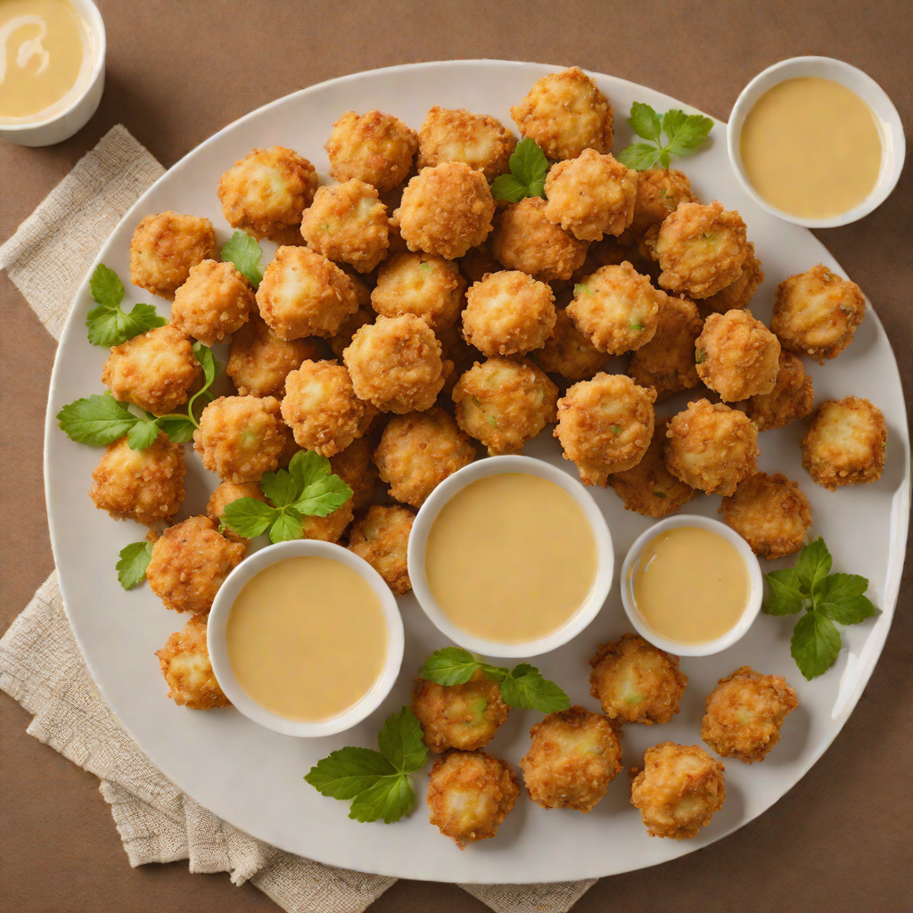 Kid-Friendly Baked Chicken Nuggets with Honey Mustard Dip