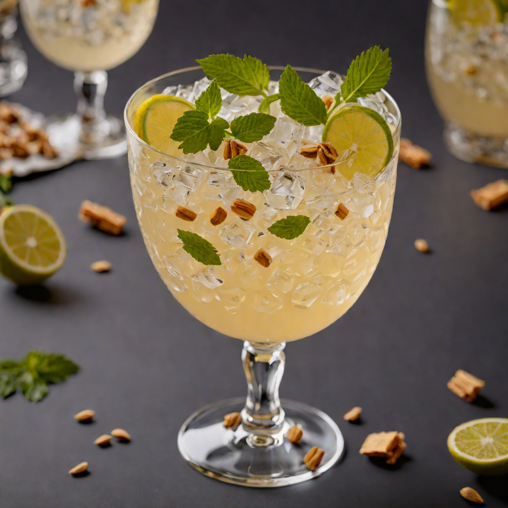 Cardamom-Honey Gin Fizz