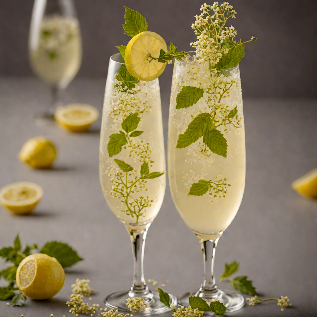 Sparkling Elderflower Popularity Fizz