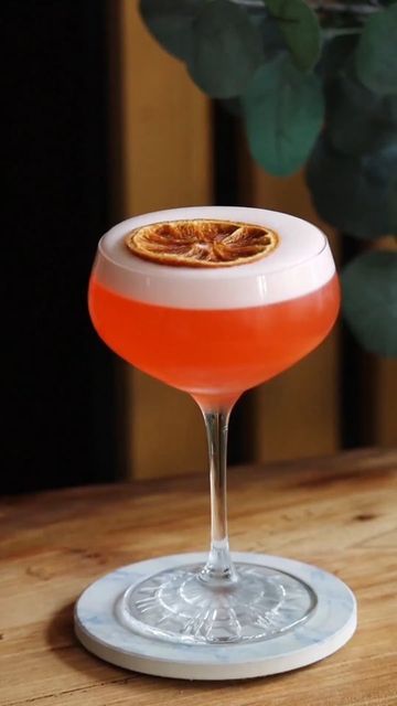 Citrus-Infused Gin and Aperol Sour