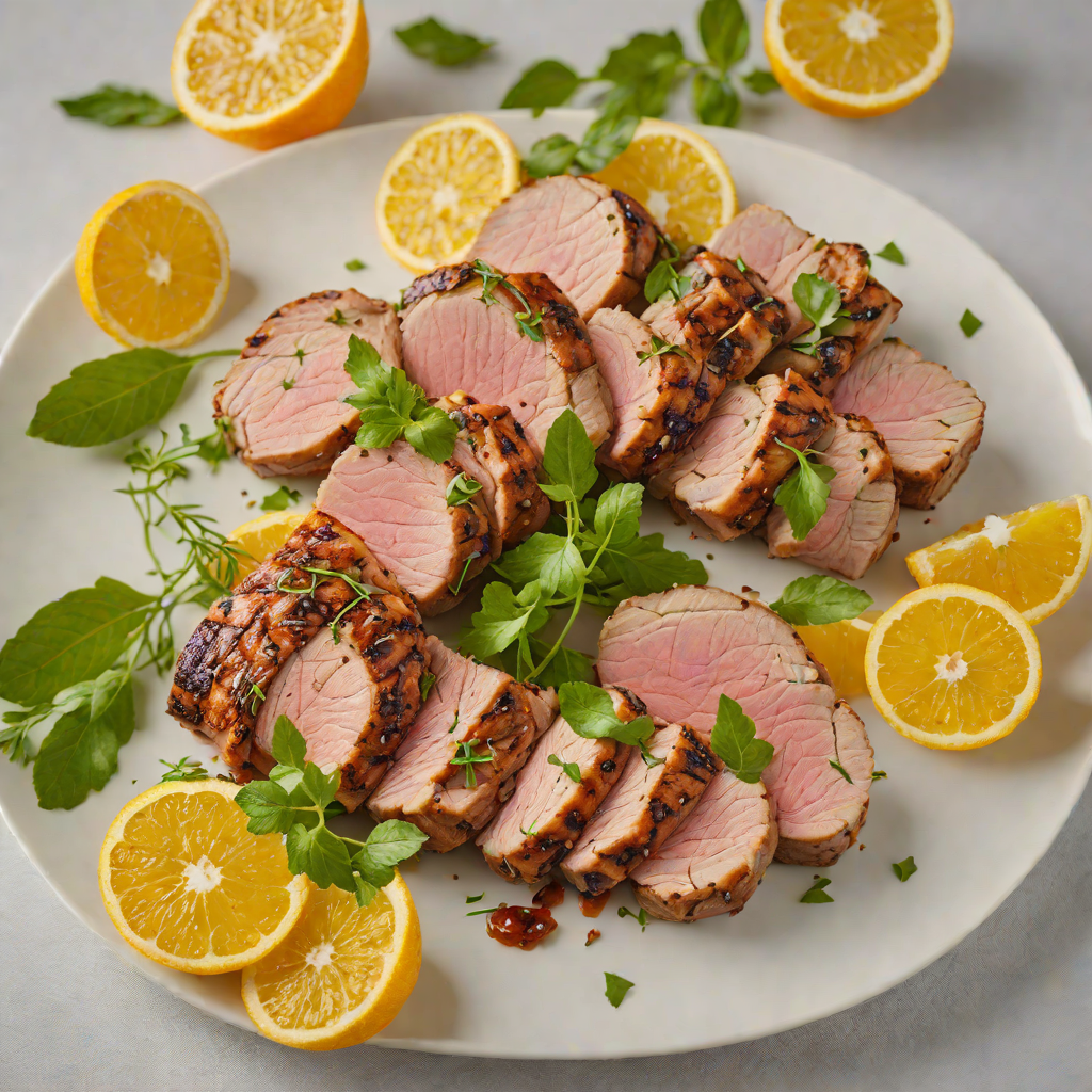 Grilled Citrus and Herb-Marinated Pork Tenderloin