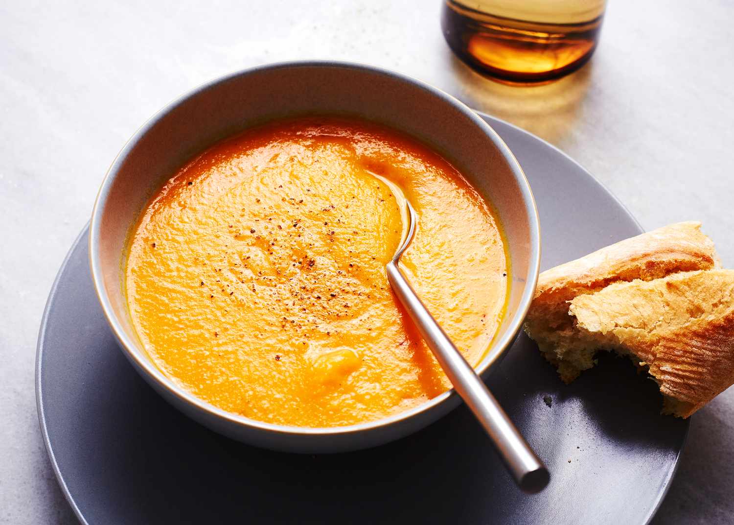 Mystery Vegetable Soup with Hidden Carrot Puree