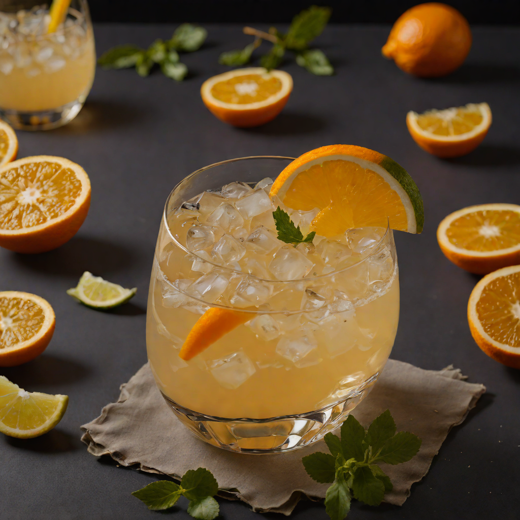 Smoky Citrus-Infused Mezcal Sour
