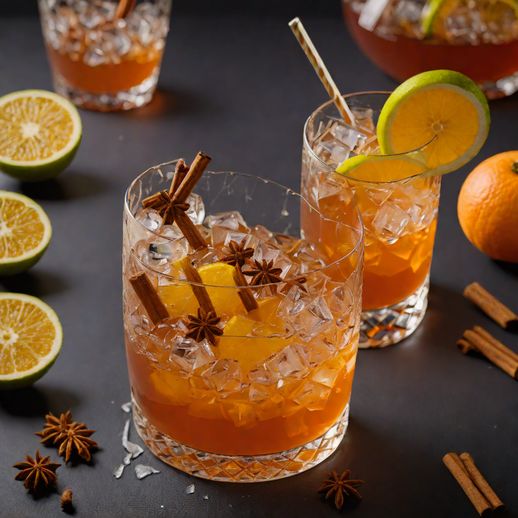 Spiced Maple Rum Punch