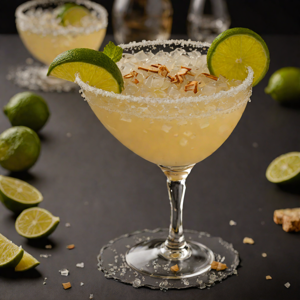 Smoky Ginger Lime Margarita