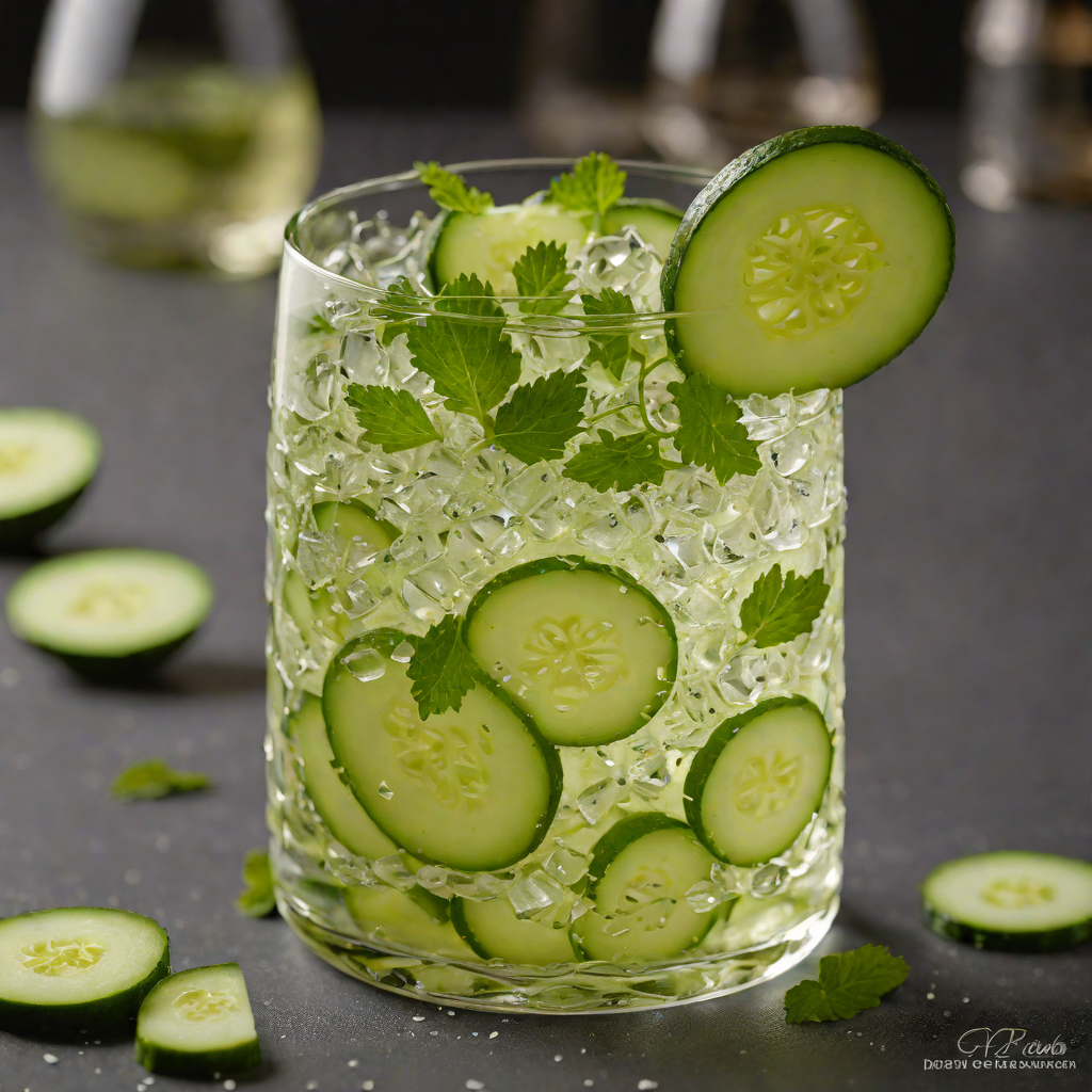 Herbal Gin and Cucumber Muddle