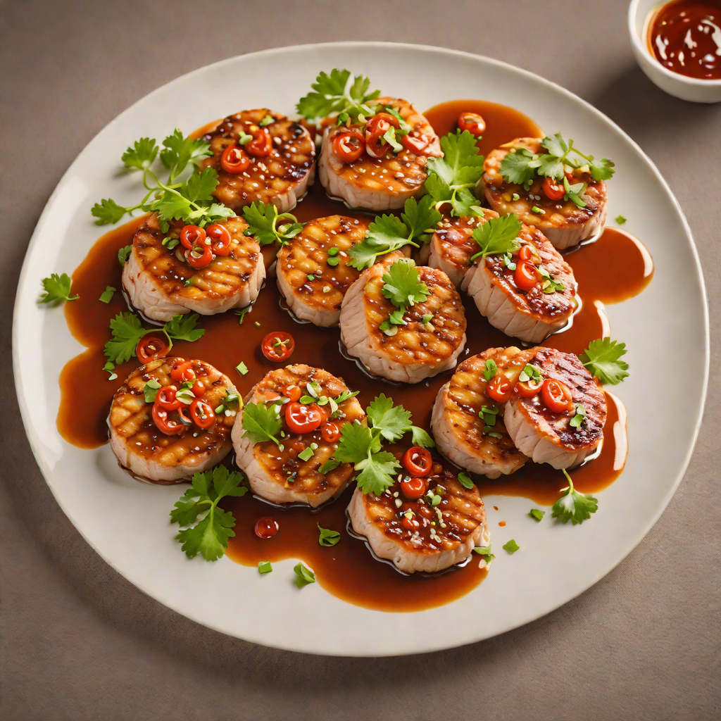 Pan-Seared Pork Medallions with Regional Chili Sauce
