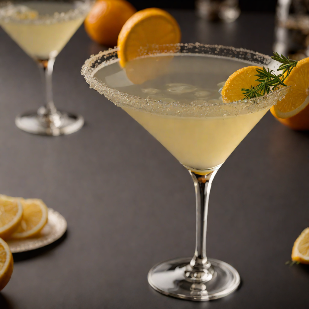 Juniper-Shaken Citrus Martini