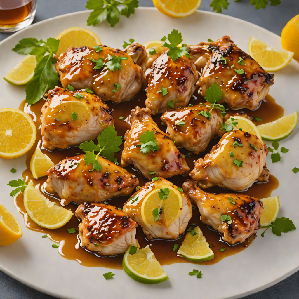 Stovetop Citrus-Honey Glazed Chicken Thighs