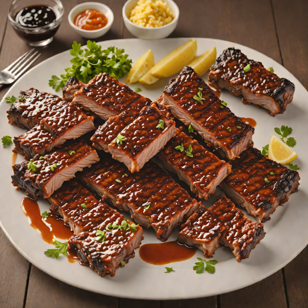 Chargrilled Hickory-Smoked St. Louis Ribs