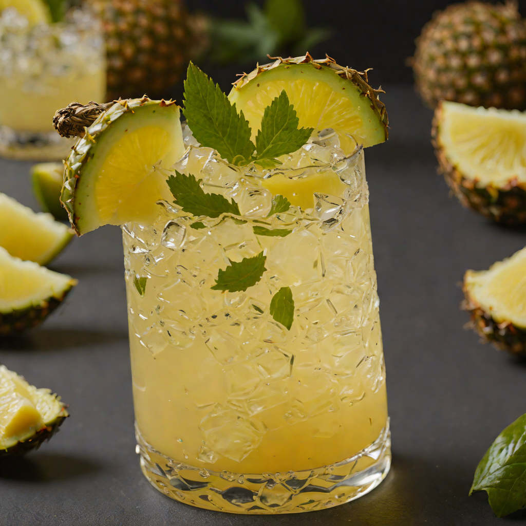 Muddled Tequila Pineapple Smash