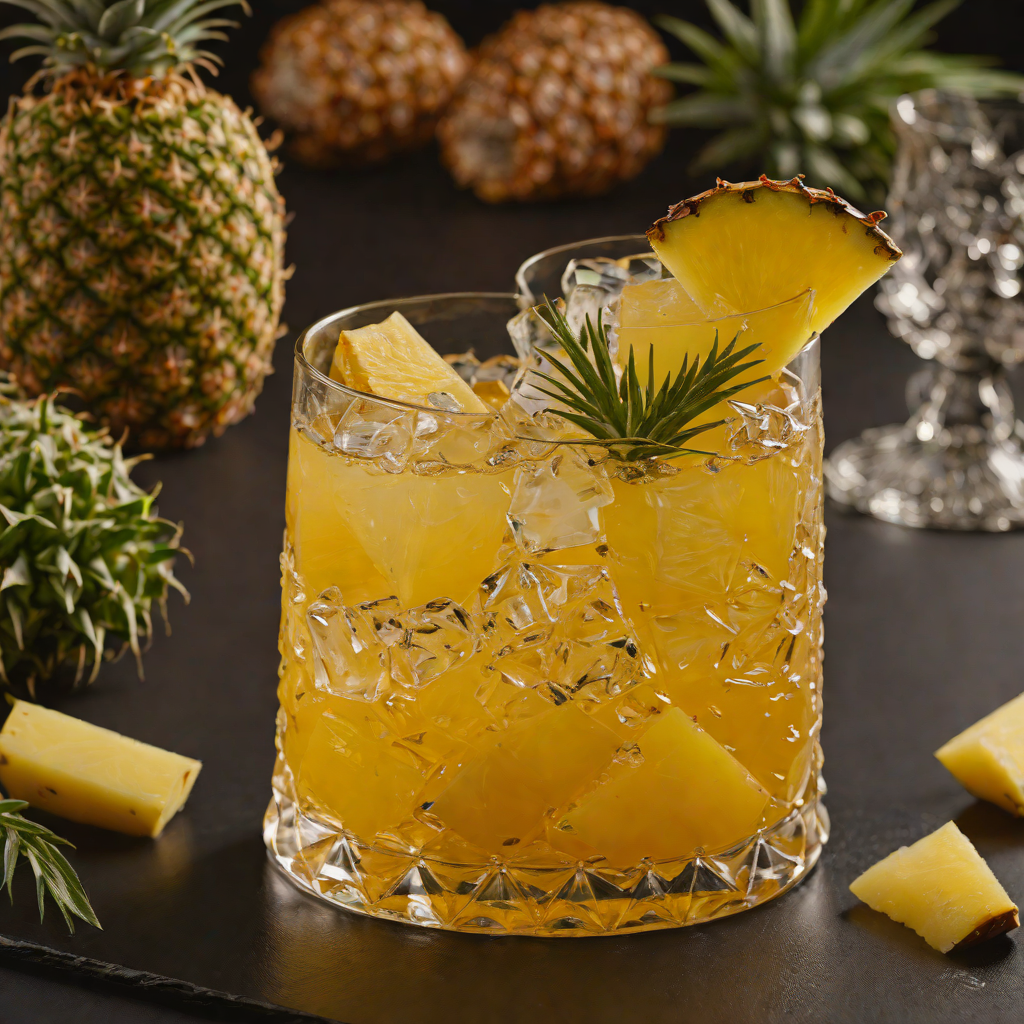 Rum Pineapple Stirred Old Fashioned