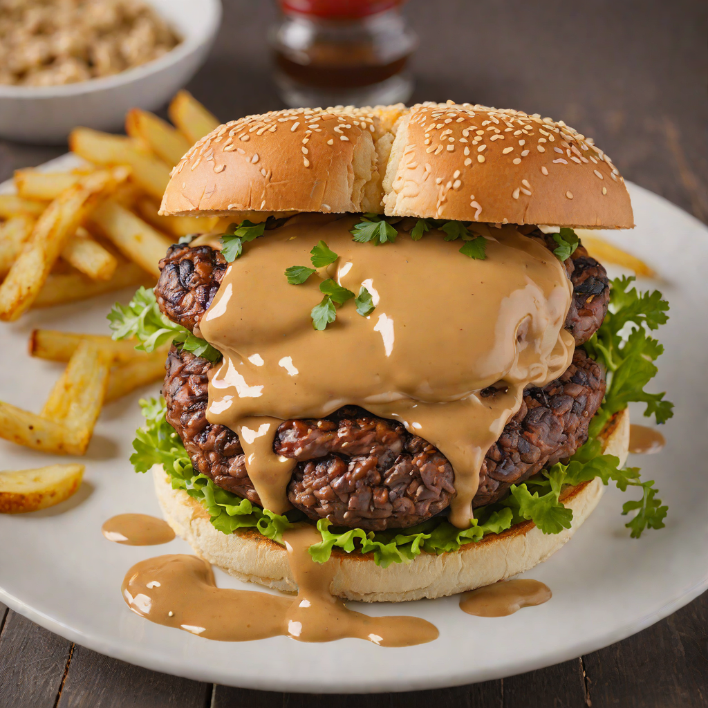 Colorado-Inspired Grilled Bison Burger with Smoky Chipotle Aioli