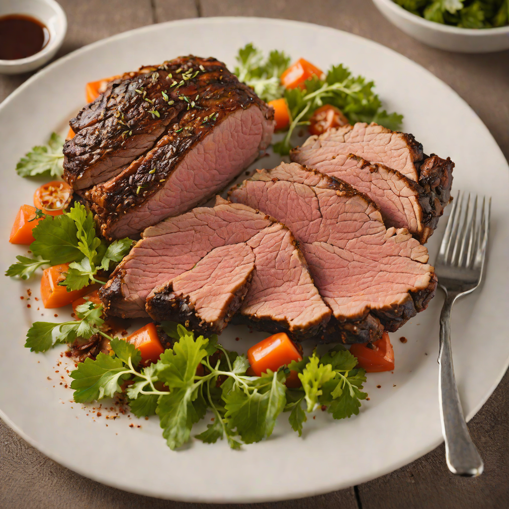 Slow-Roasted Beef Shoulder with Classic Spice Rub
