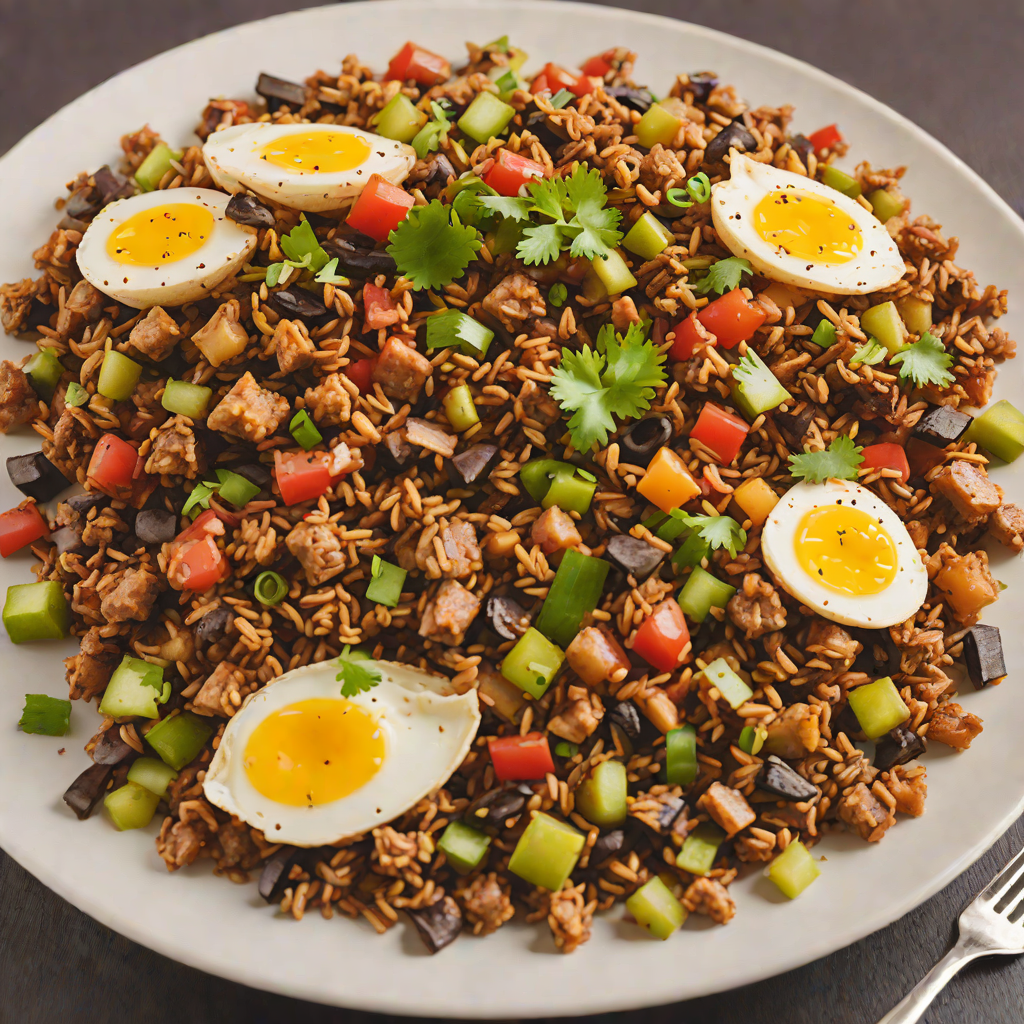 Pork Sisig Sautéed with Onions and Chili