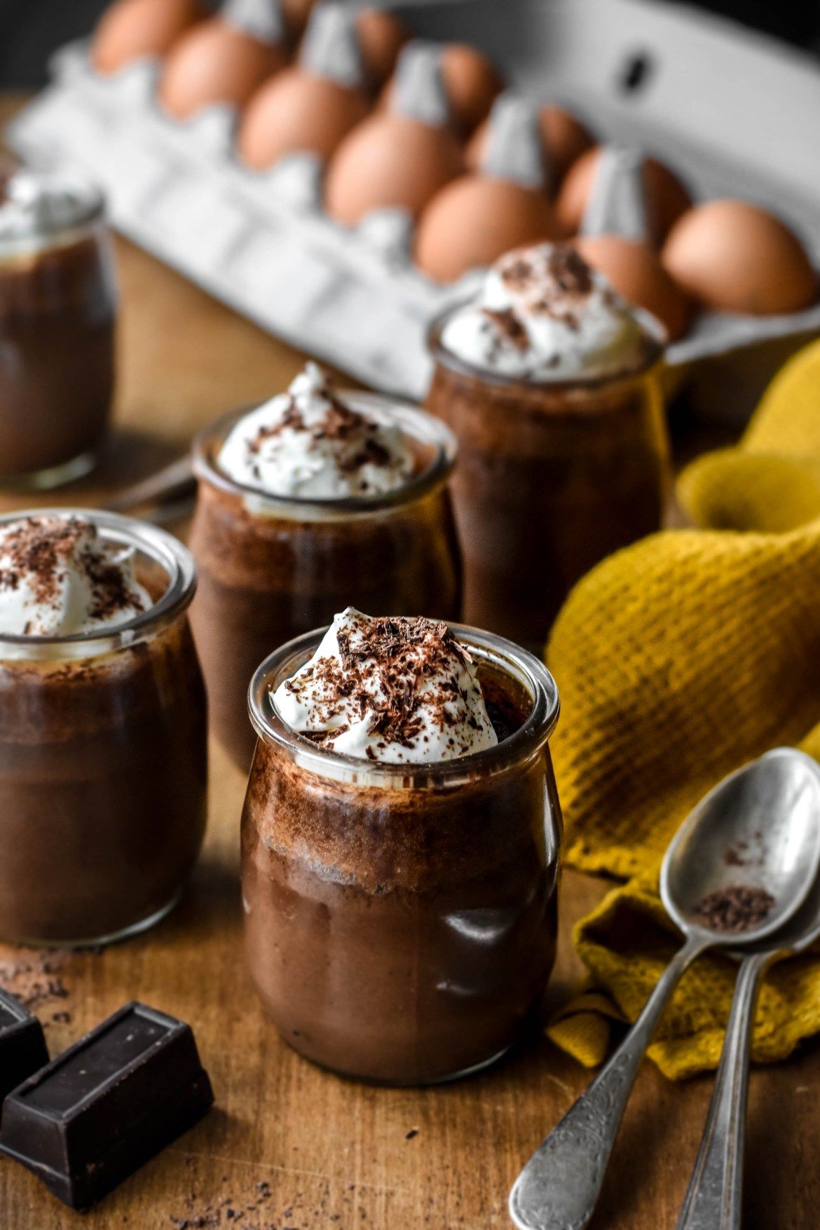 Classic Chocolate Pots with Sea Salt