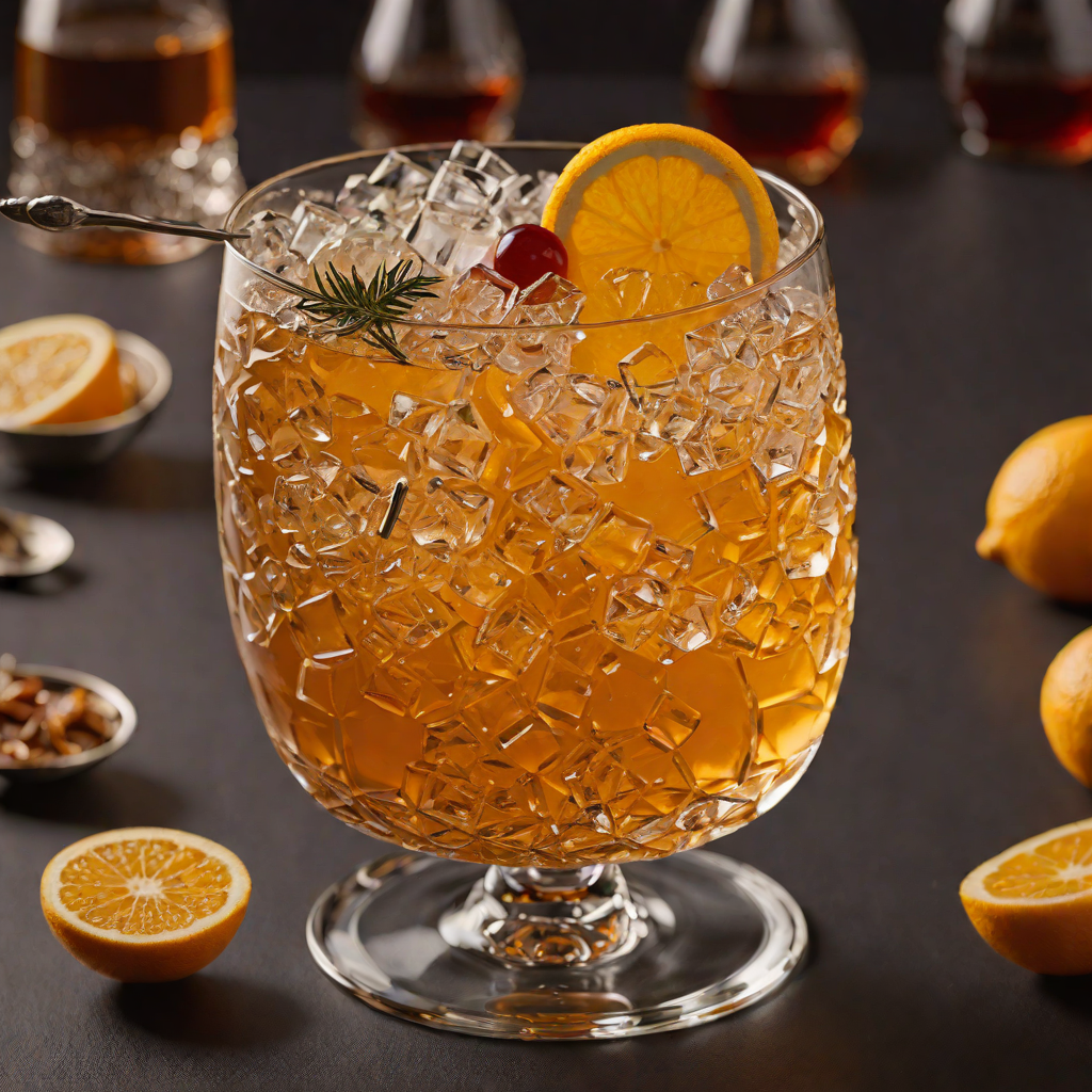 Skeeball-Inspired Bourbon Punch Cocktail