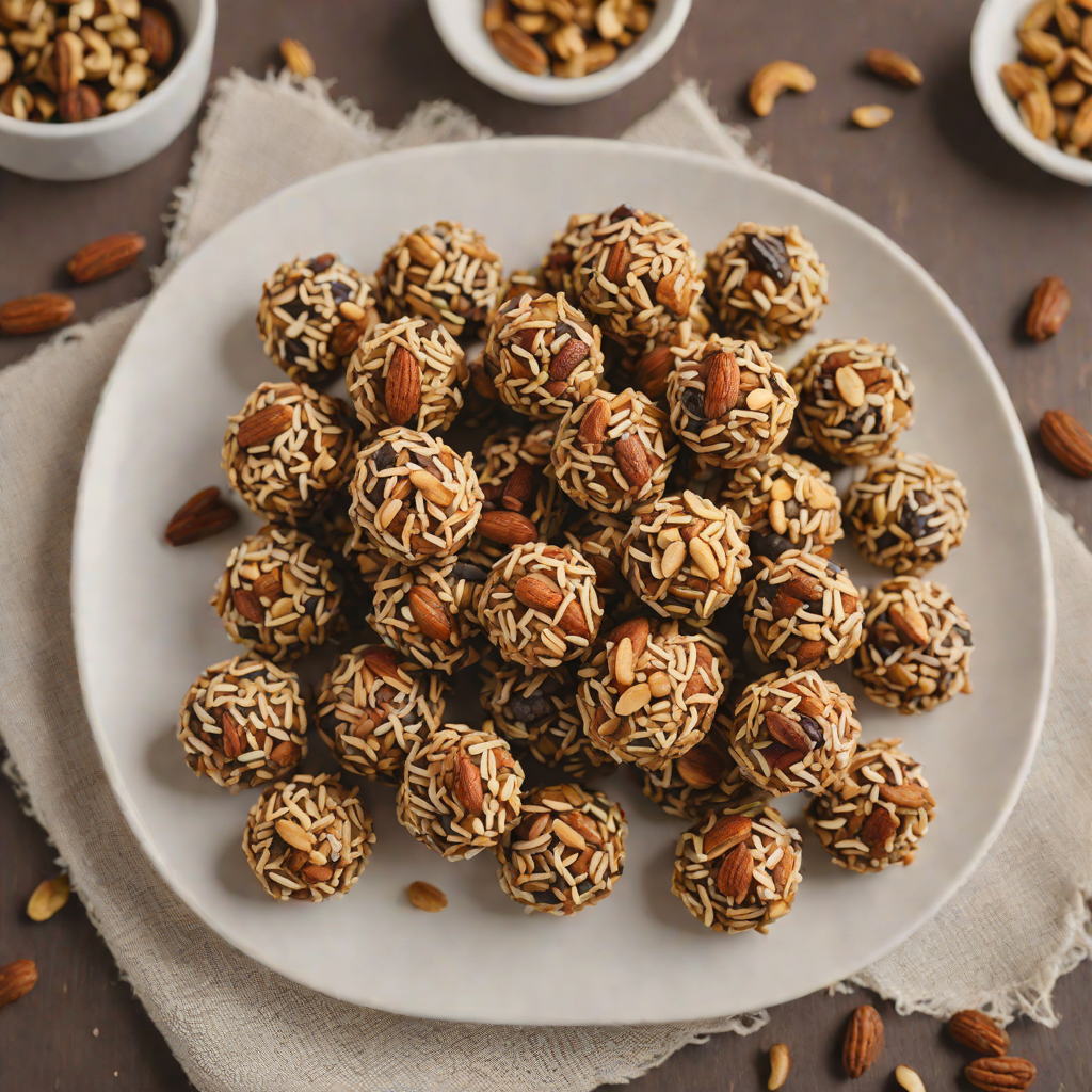 No-Bake Date and Nut Energy Bites