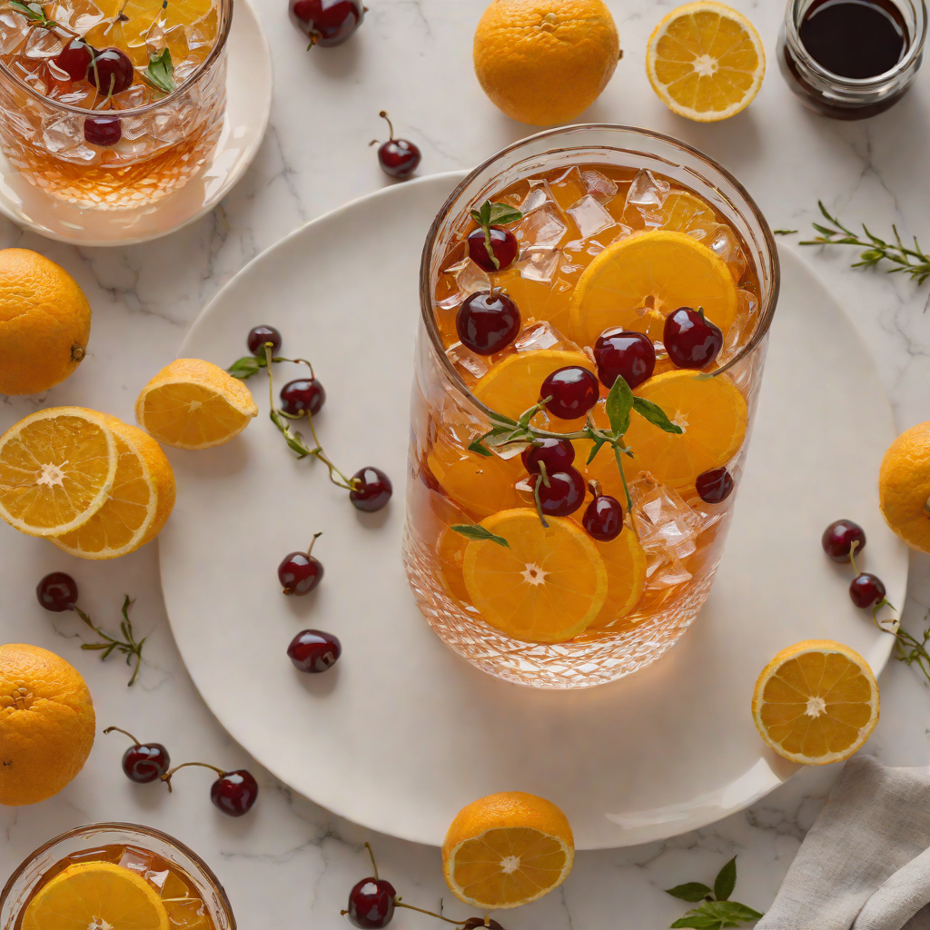 Citrus-Spiced Old Fashioned with Cherry Bitters