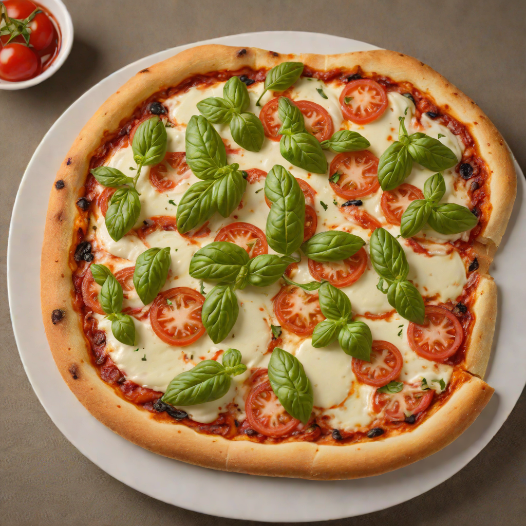 Individual Neapolitan-Style Margherita Pizza