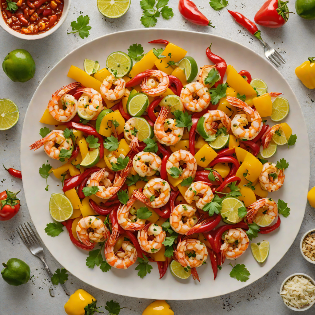 Sheet Pan Chili-Lime Shrimp with Bell Peppers