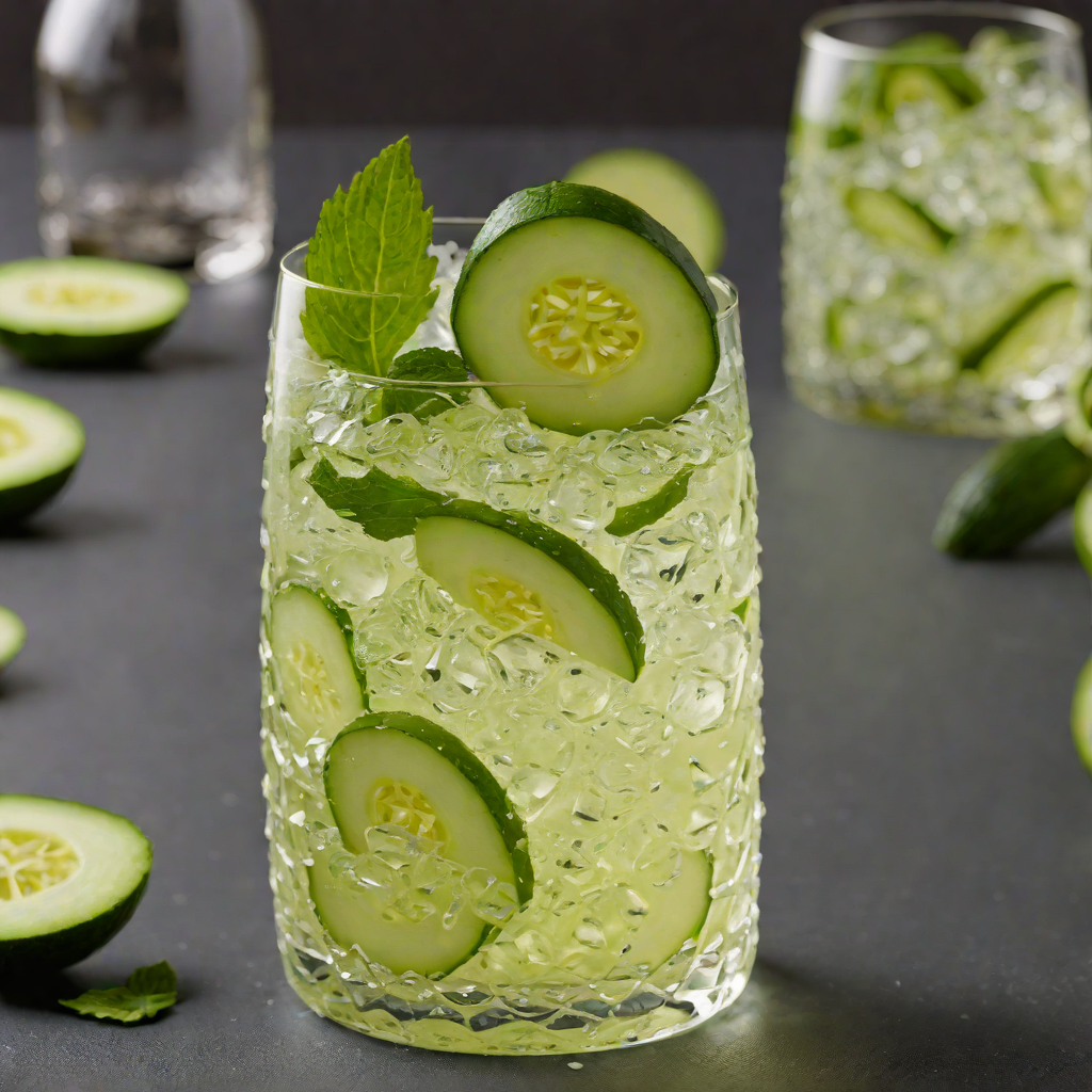Zesty Cucumber Gin Fizz