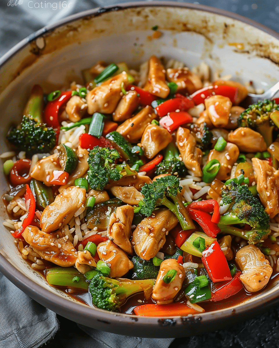Savory Chicken and Vegetable Stir-Fry