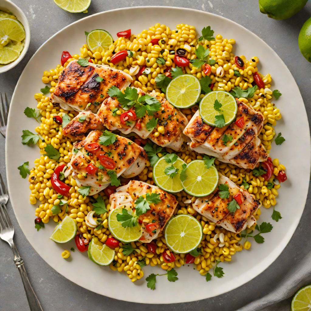 Sheet Pan Chili-Lime Chicken with Roasted Corn