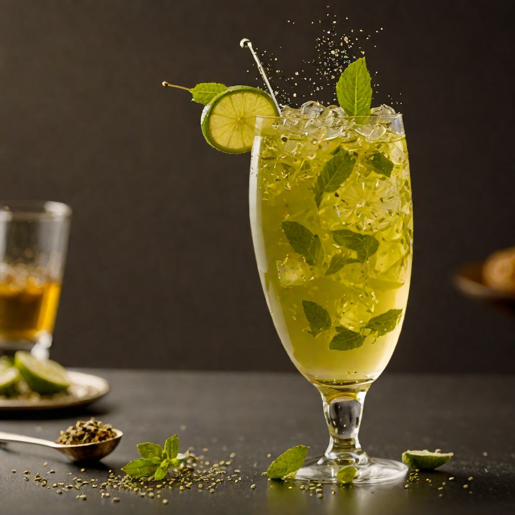 Honeyed Green Tea Sparkler