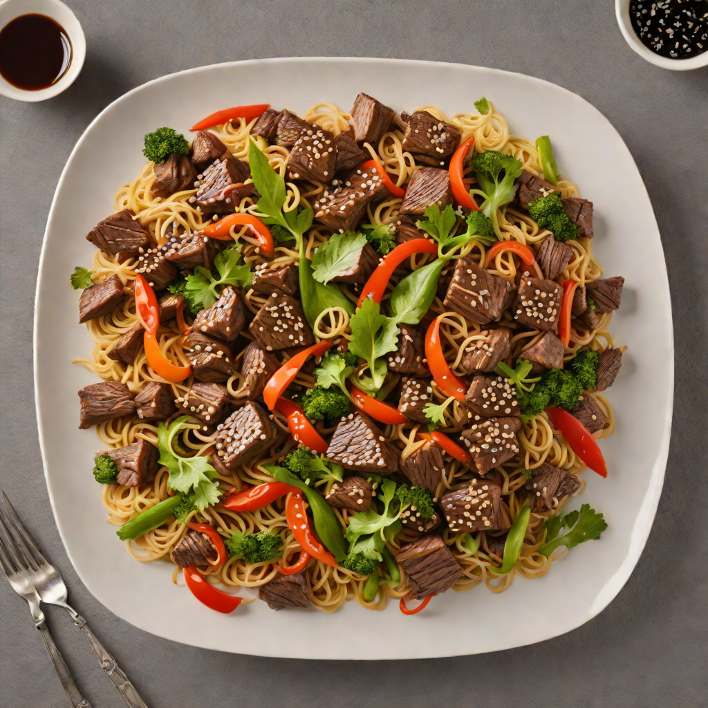 Psychological Thriller-Inspired Black Garlic Beef Stir-Fry