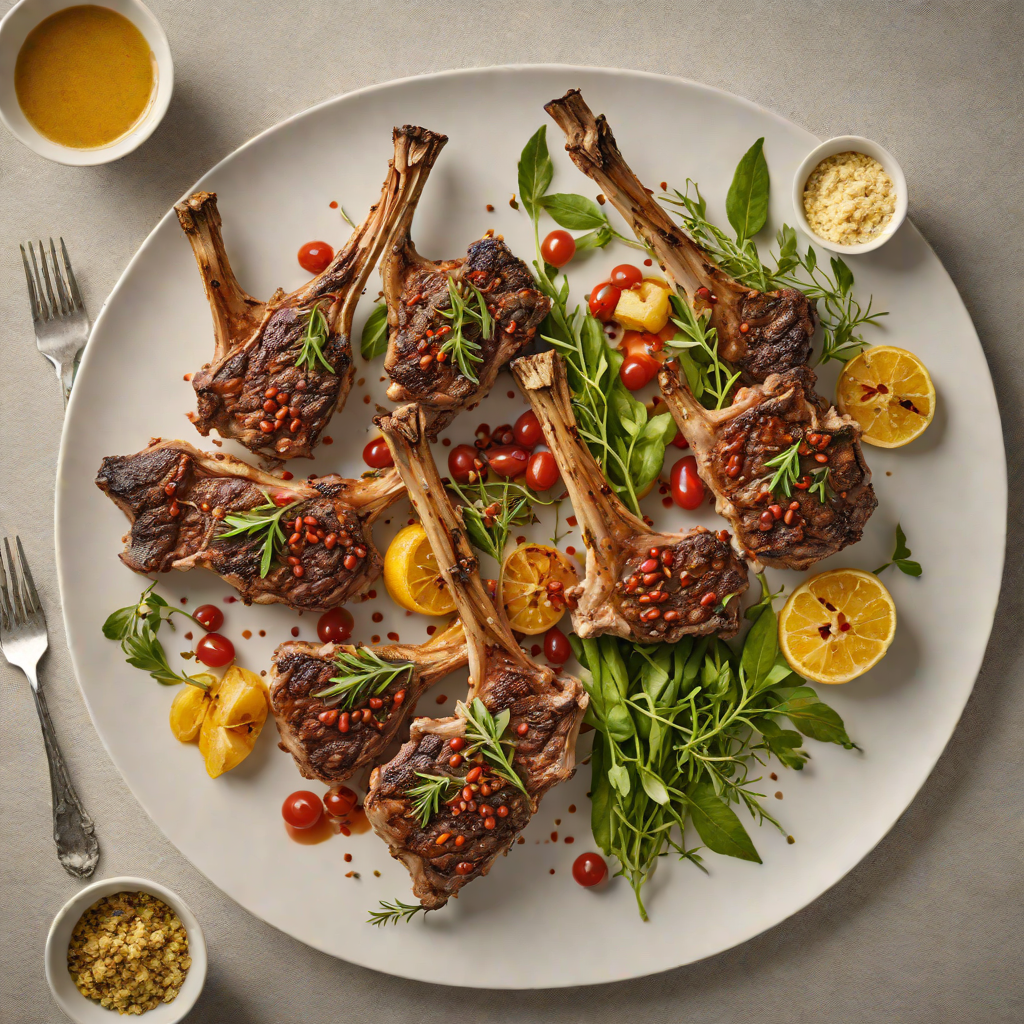 Hidden Herb and Sumac Roasted Lamb Chops