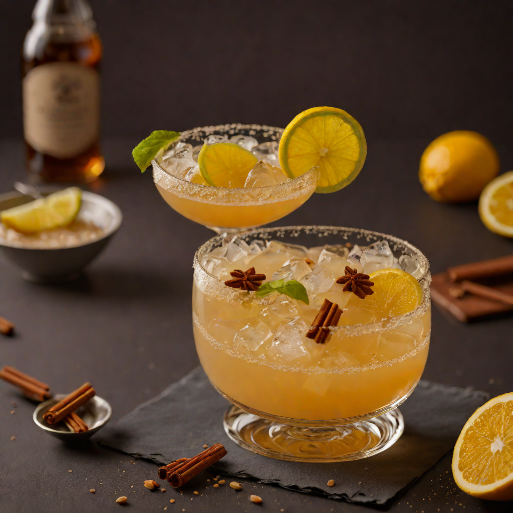 Spiced Texas Whiskey Sour