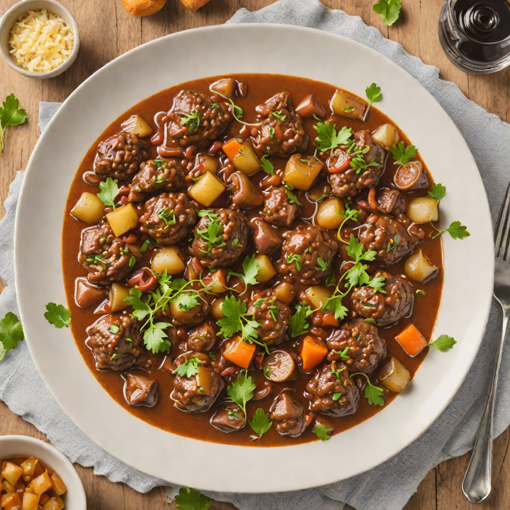Slow-Simmered Greek Beef Stifado with Pearl Onions
