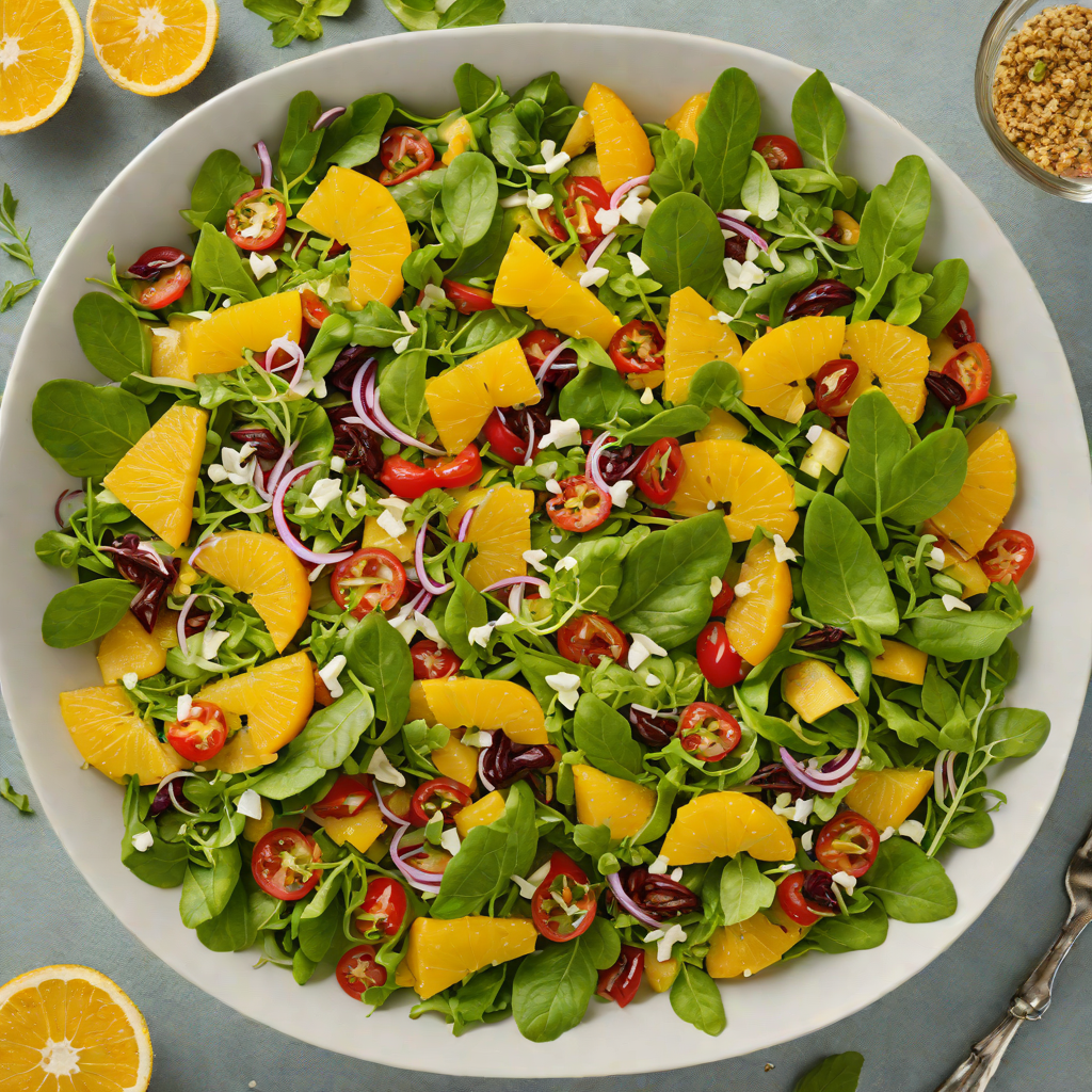 Curaçao Citrus Vinaigrette Salad