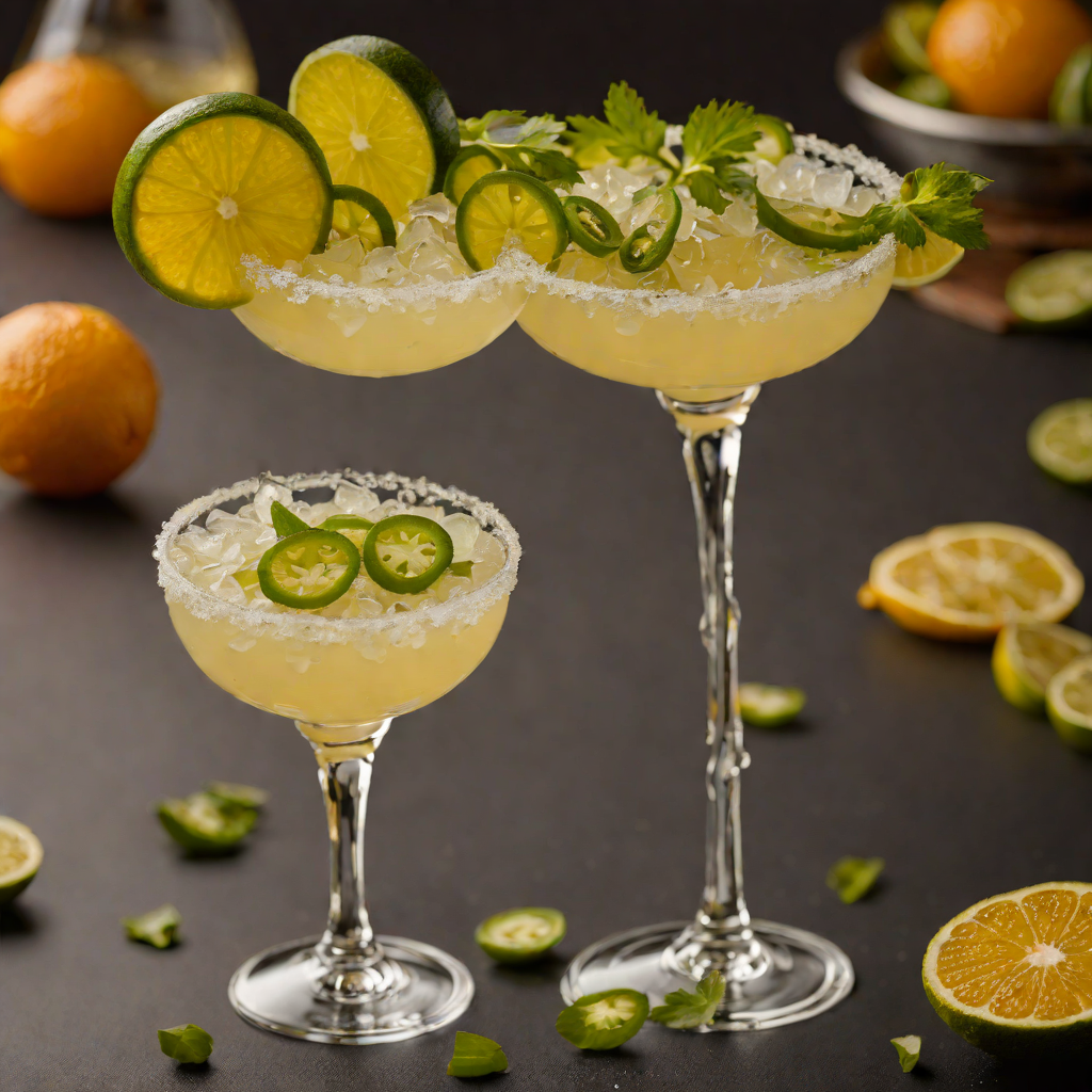 Citrus-Spiced Margarita with Jalapeño
