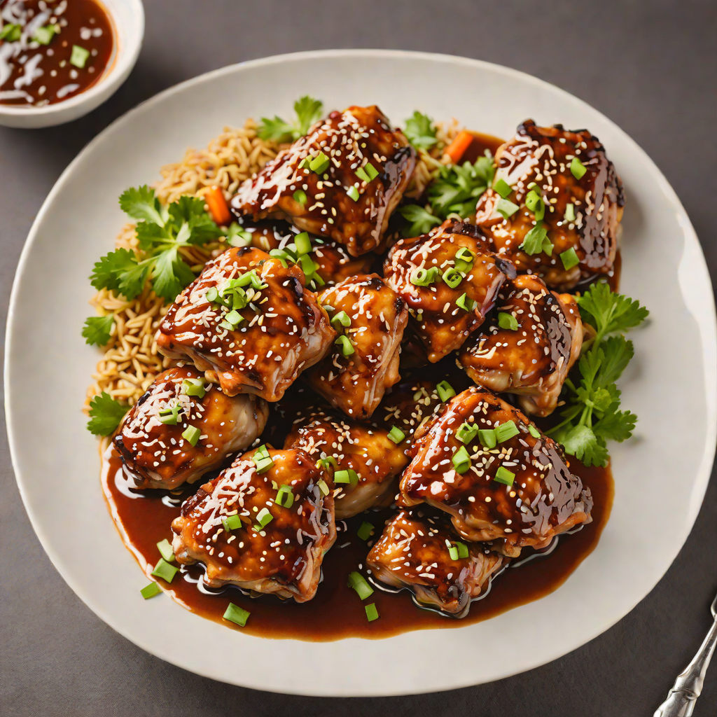 Pan-Fried Gochujang Chicken Thighs with Sesame Scallion Sauce