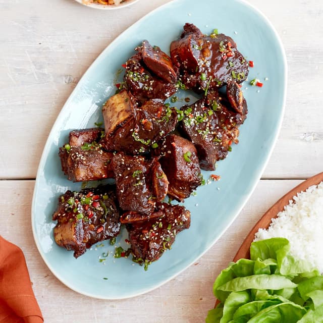 Brewer's Ale-Braised Short Ribs with Carrot Purée