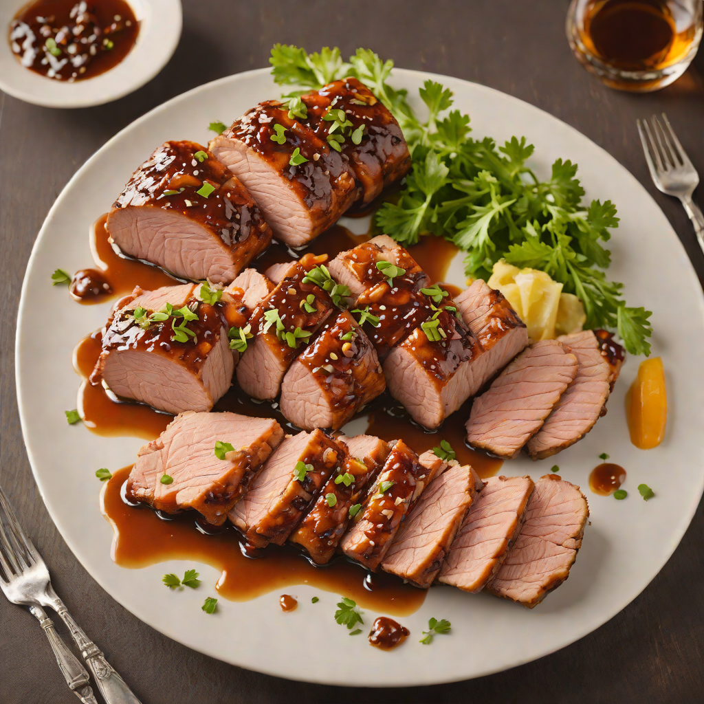 Whiskey-Maple Glazed Pork Tenderloin