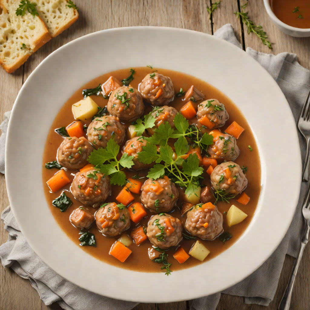 Reindeer Meatball Stew