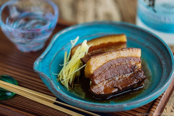 Slow-Simmered Okinawan Pork Belly with Awamori