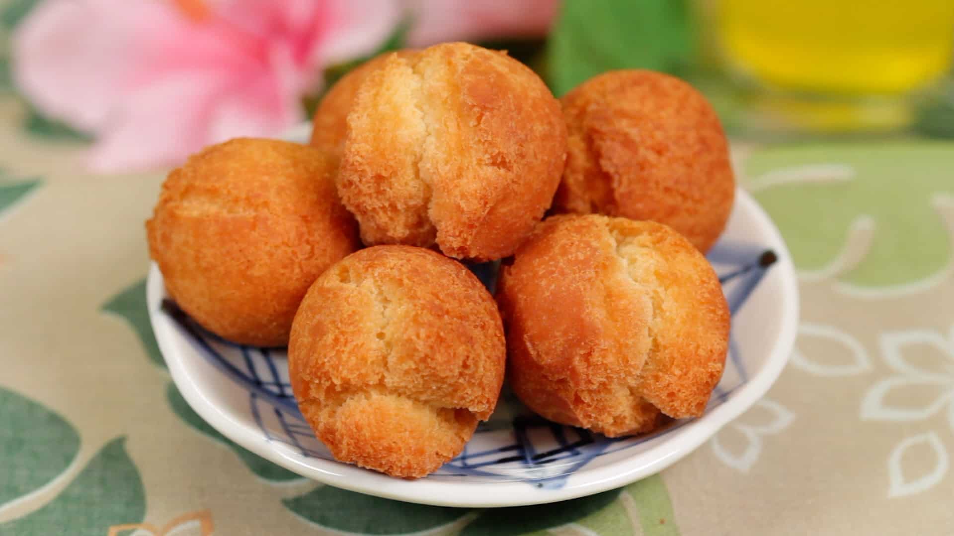 Okinawan Sata Andagi Sweet Doughnuts