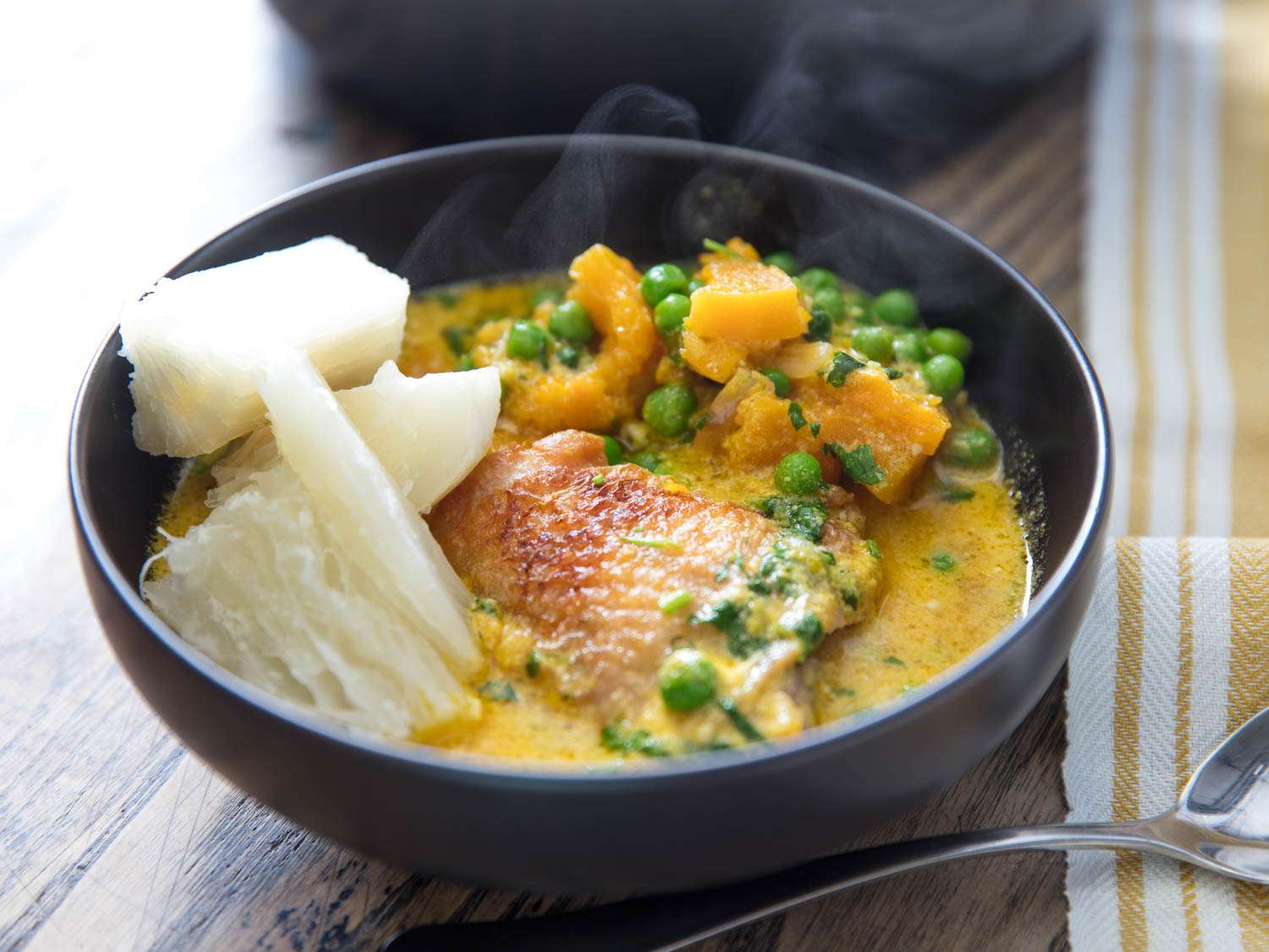 Spicy Bolivian Aji Amarillo Chicken Stew