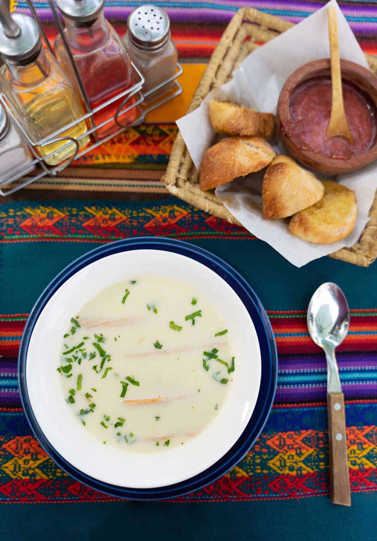 Hearty Bolivian K’ala Phurka Breakfast Soup