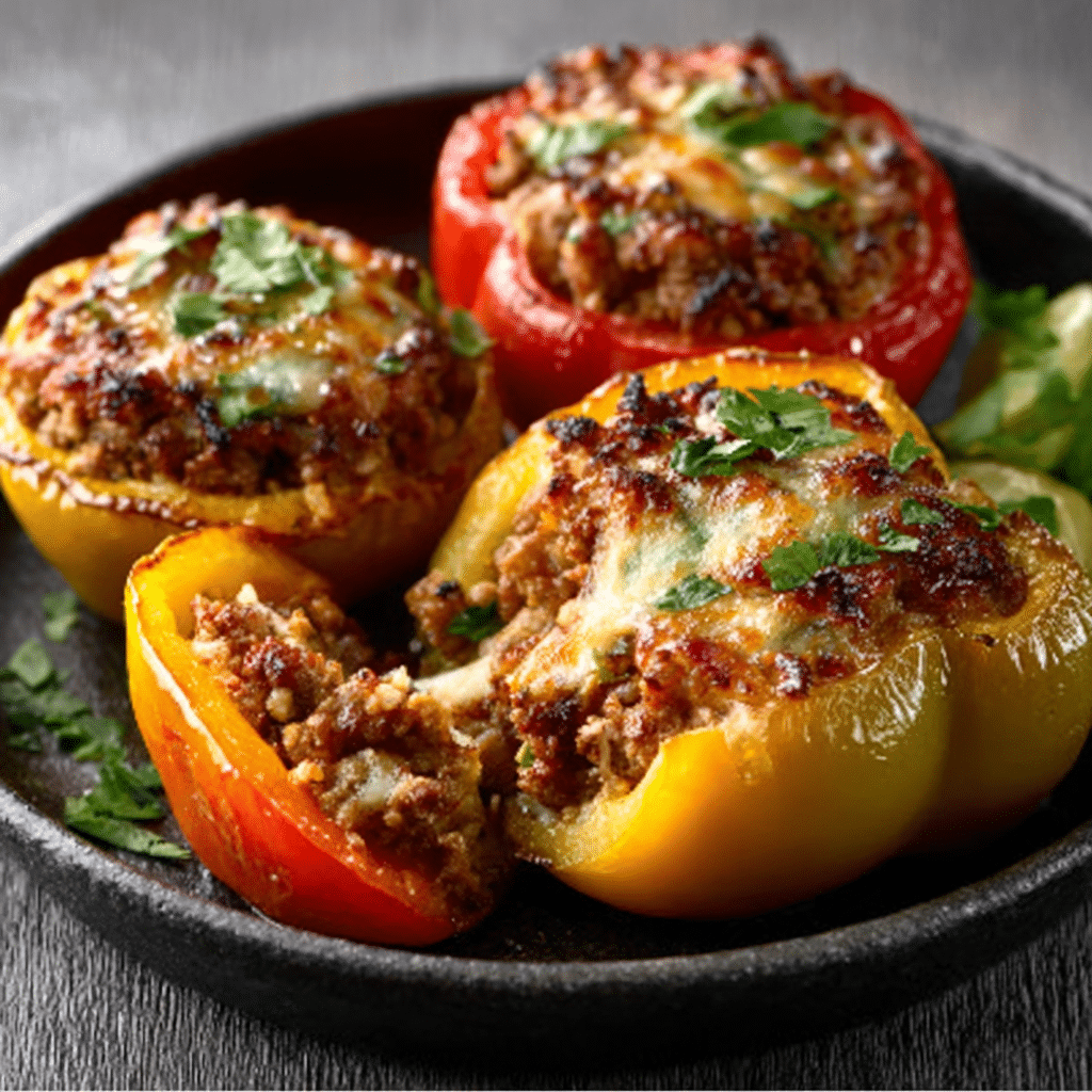 Diversity Delight Stuffed Peppers