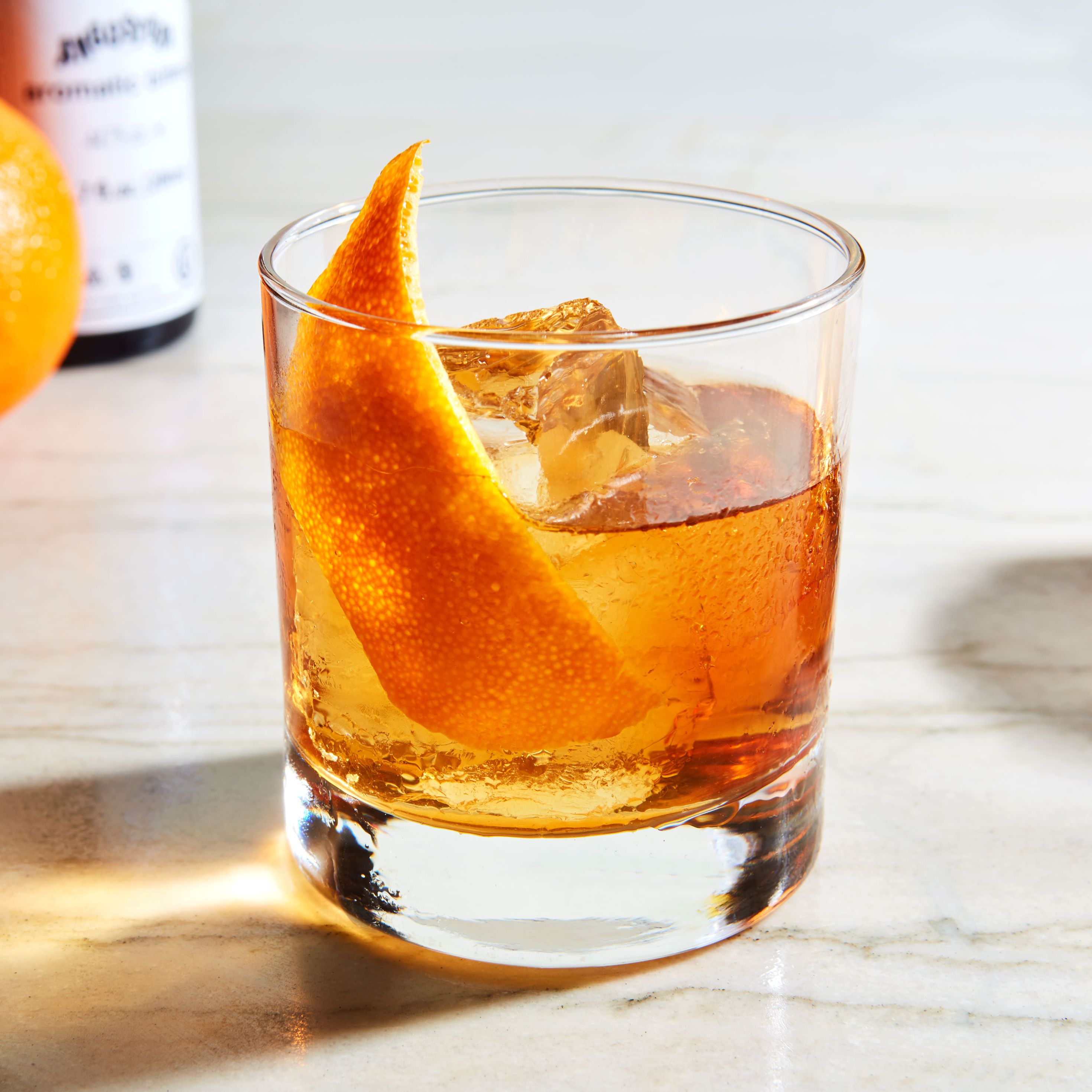 Stirred Classic Whiskey Old Fashioned