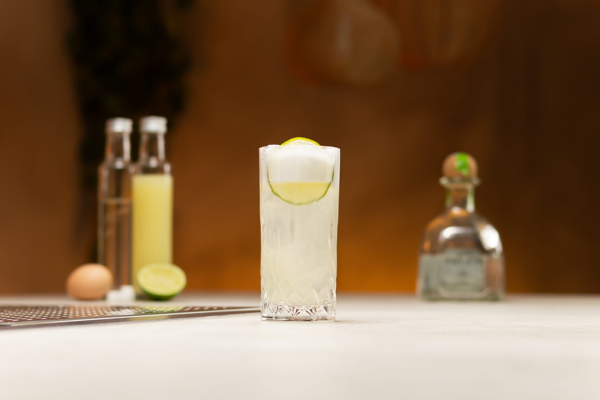 Citrus-Muddled Tequila Lime Fizz
